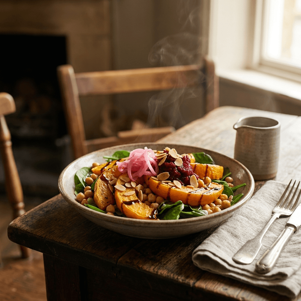 Vegan Pumpkin Salad